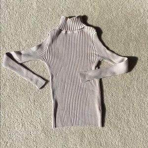 Kendall & Kylie Ribbed Turtleneck